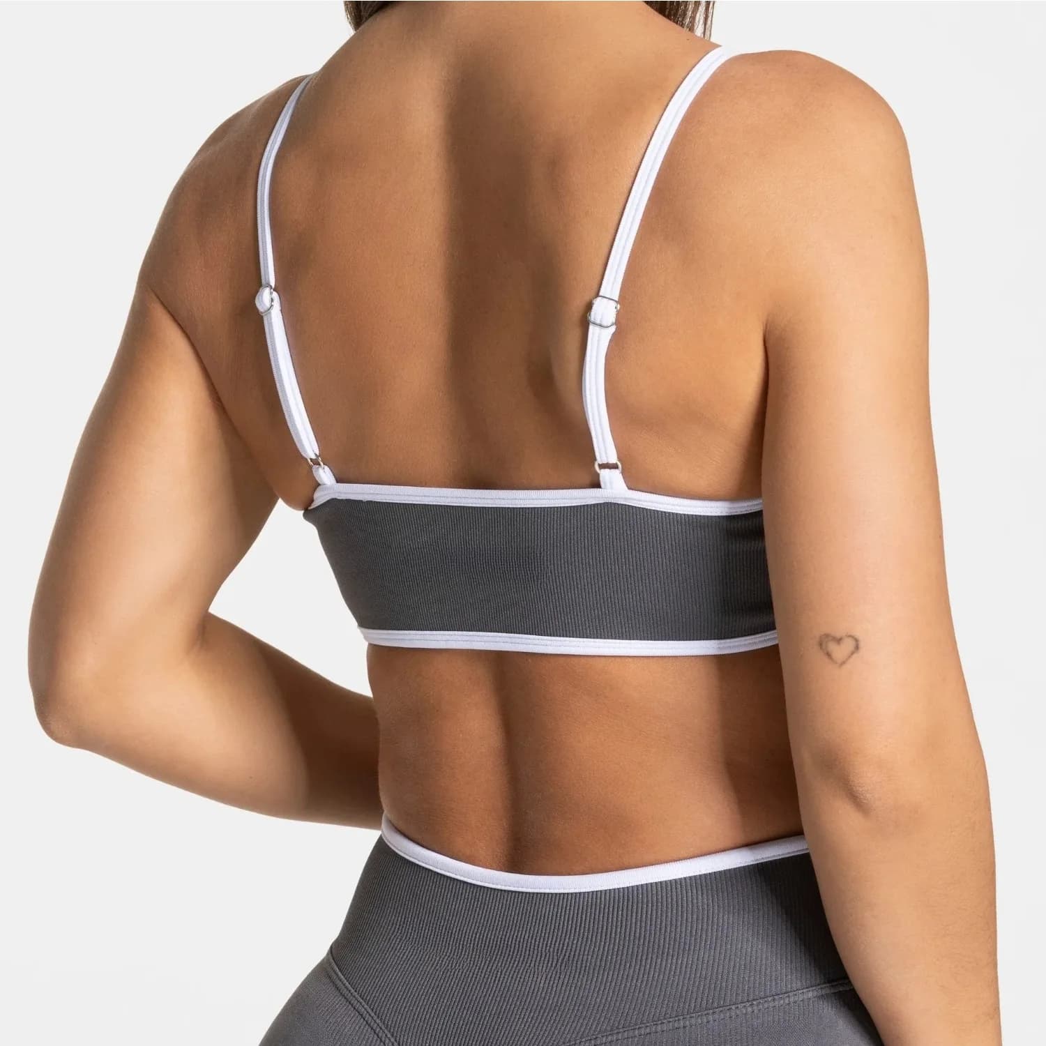 Knit Sports Bra Cami Top