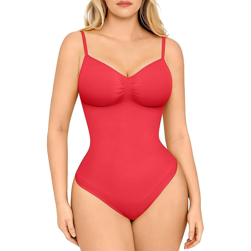 Seamless Tummy Control Bodysuit with Butt Lifting