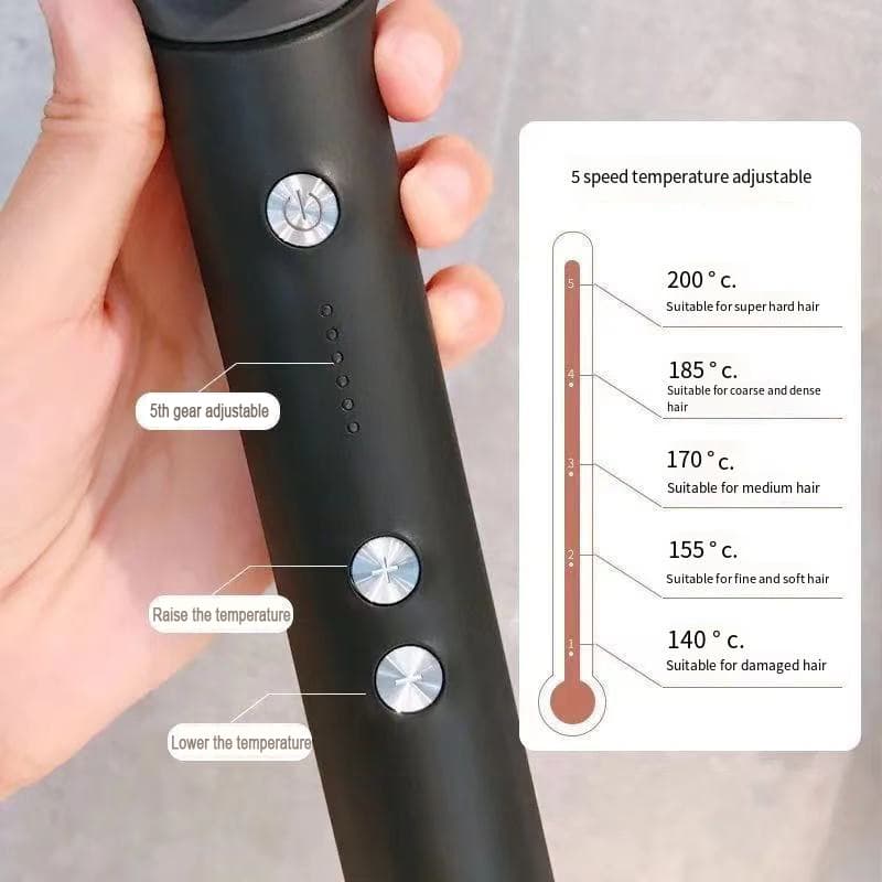 2 in 1 Hair Straightener and Curling Hot Comb