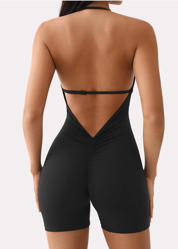 Nude Feel Seamless Backless Bodysuit