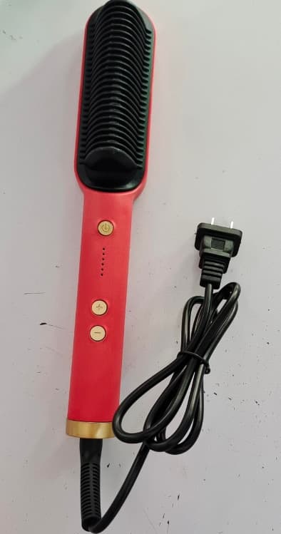 2 in 1 Hair Straightener and Curling Hot Comb