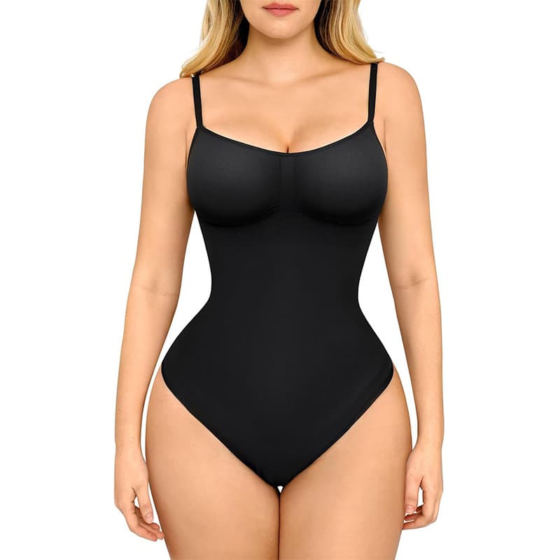 Seamless Tummy Control Bodysuit with Butt Lifting