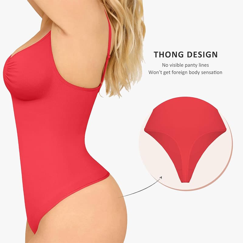 Seamless Tummy Control Bodysuit with Butt Lifting