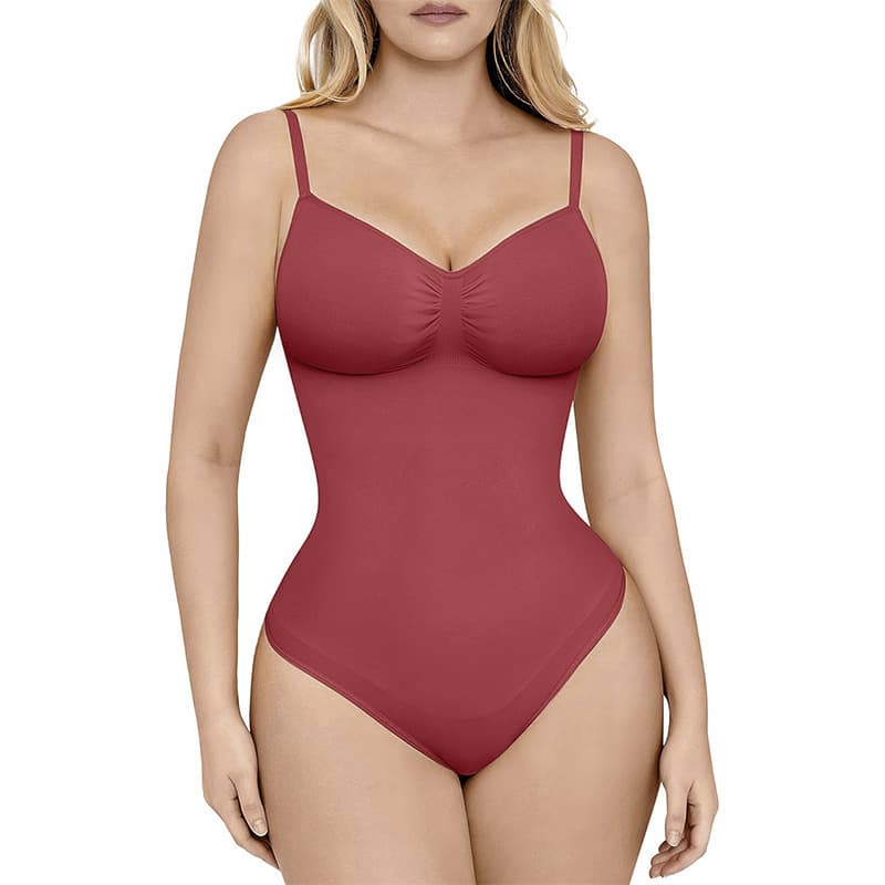 Seamless Tummy Control Bodysuit with Butt Lifting