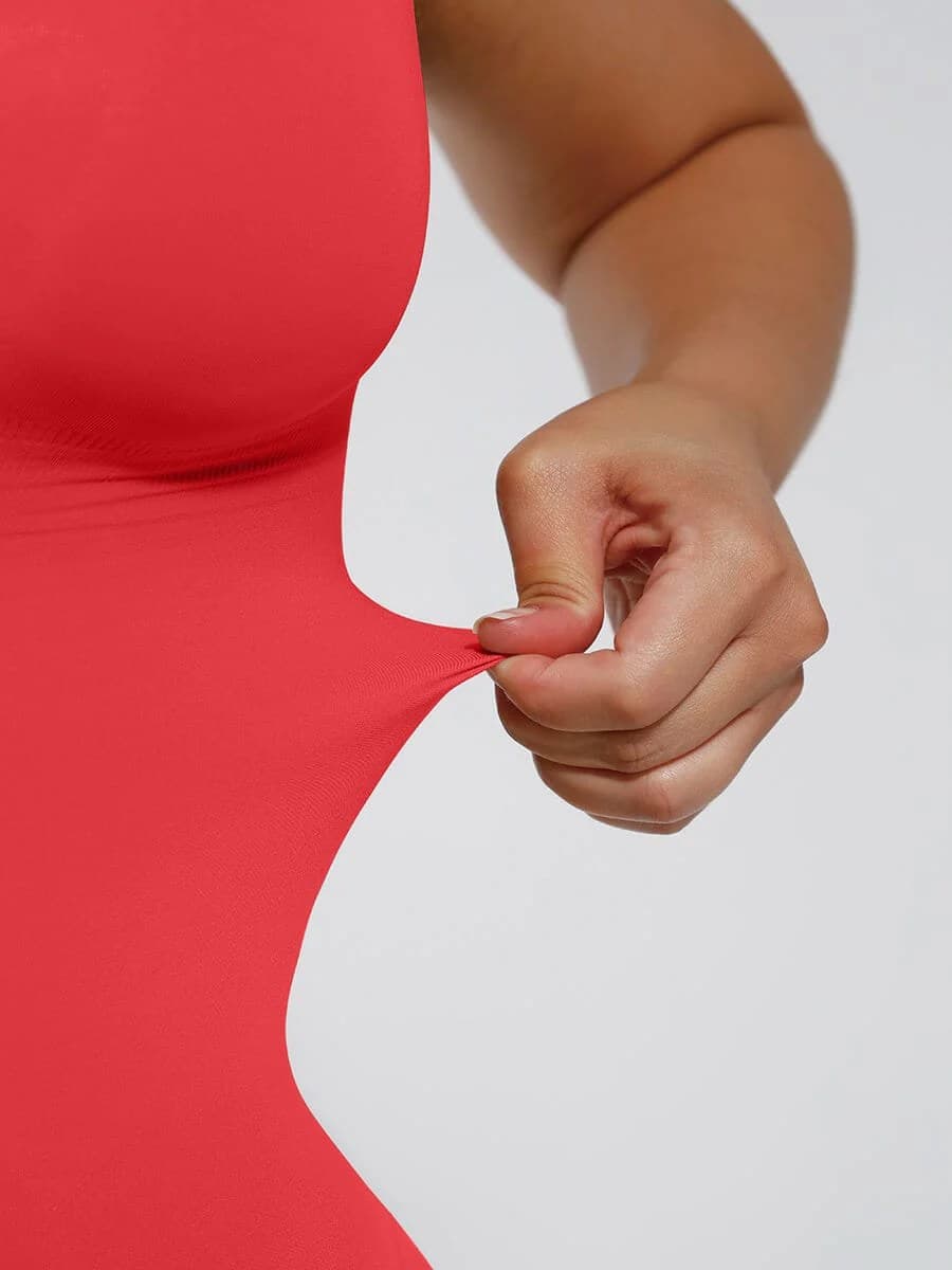 Seamless Tummy Control Bodysuit with Butt Lifting