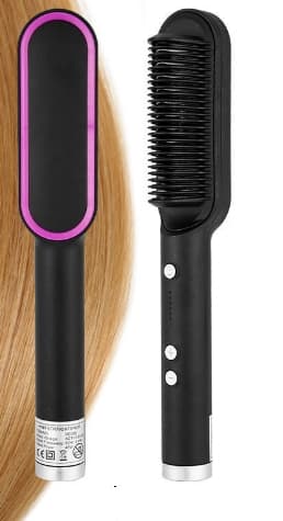 2 in 1 Hair Straightener and Curling Hot Comb