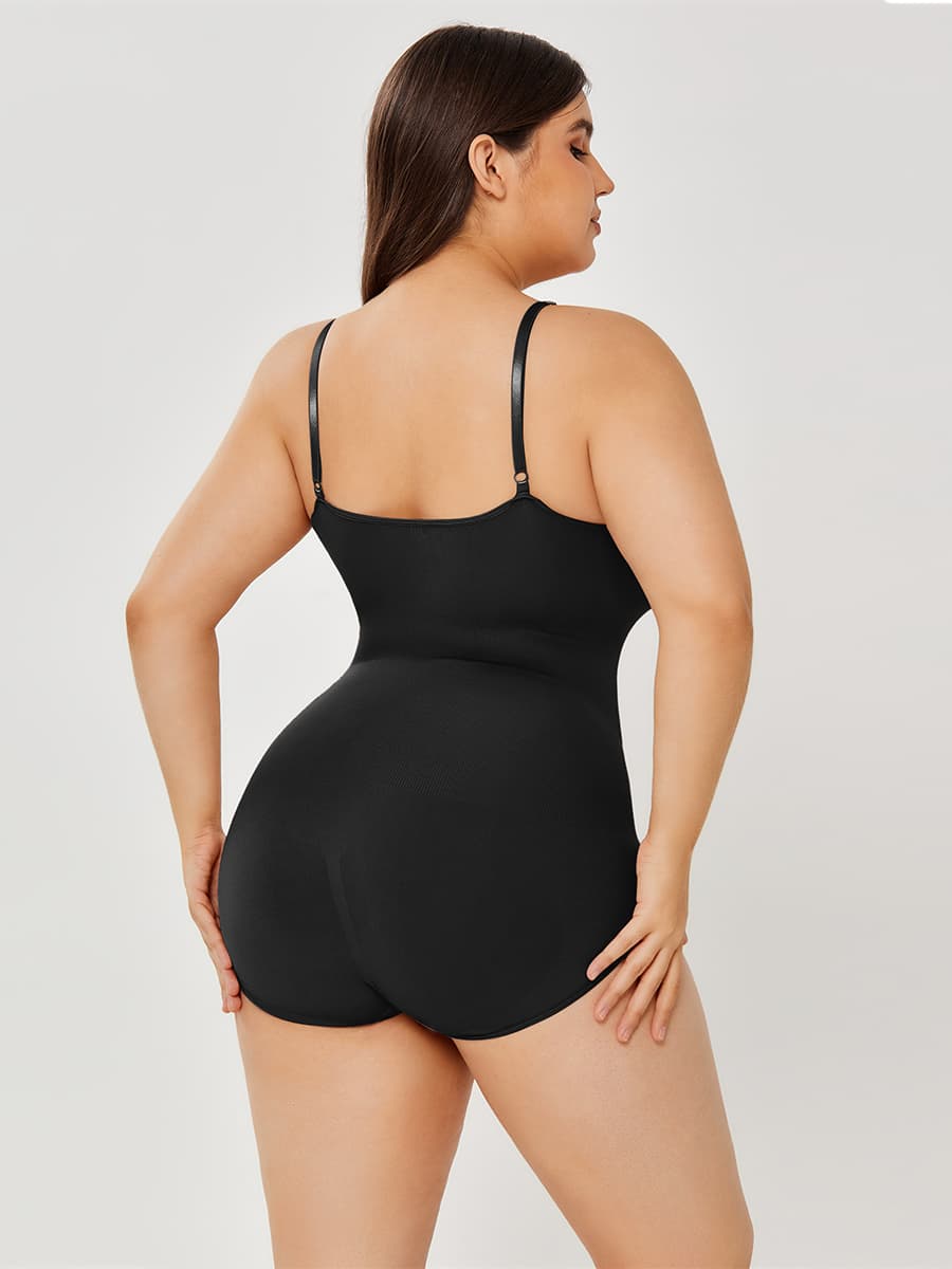 Scoop-Neck Full-Body Shaper Bodysuit