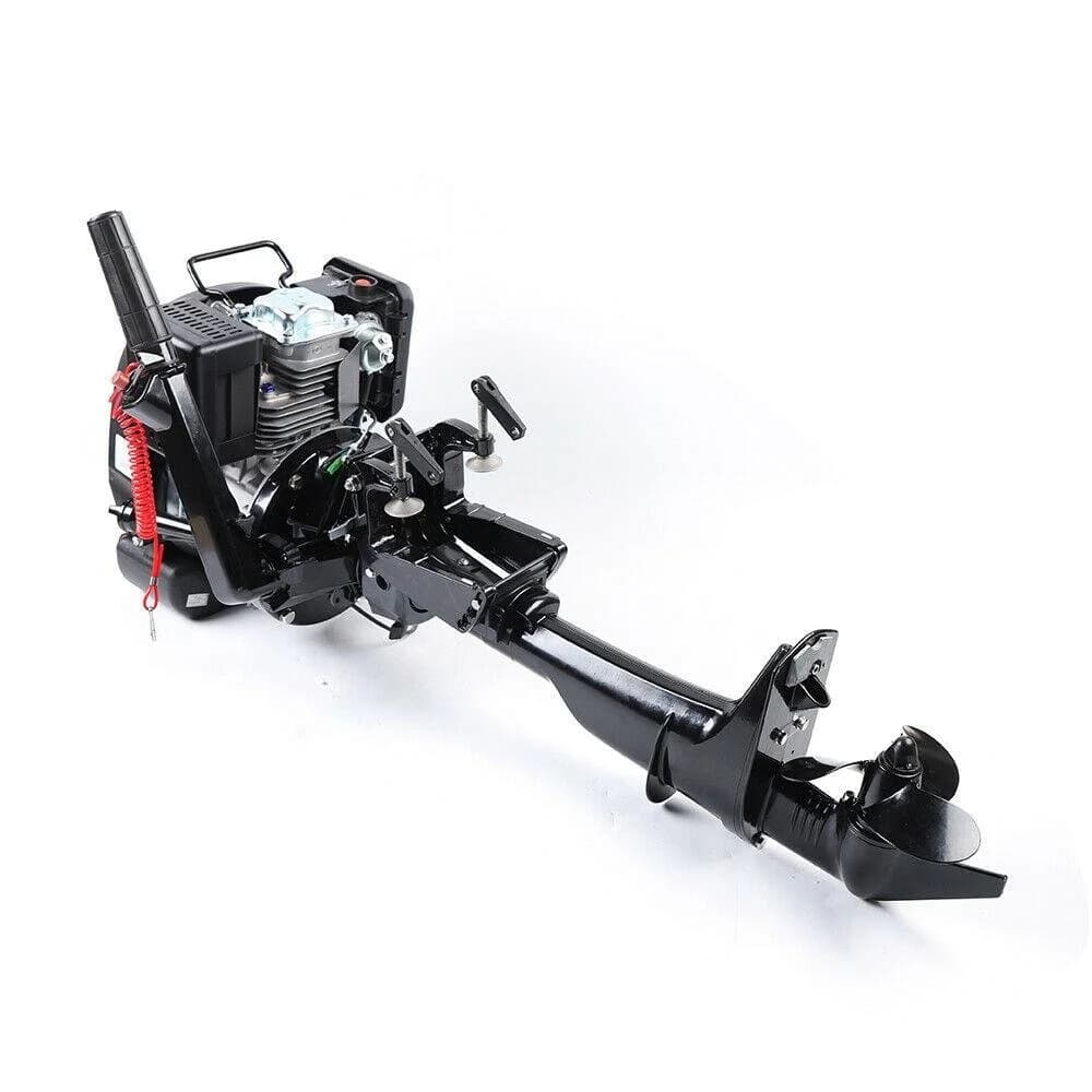 Hangkai Water Cooled 2 Stroke 6HP Outboards Motors Petrol Powered Engine