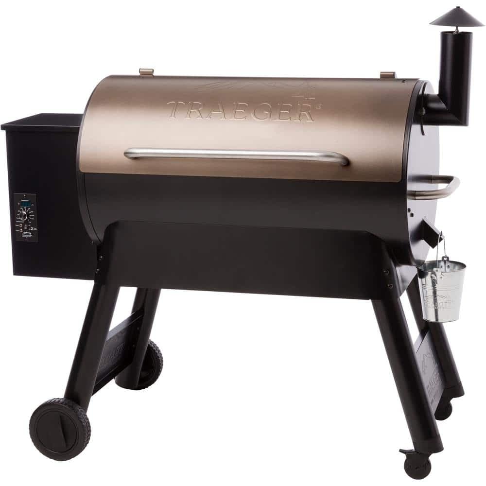 Pro Series 34 Pellet Grill and Smoker, Bronze