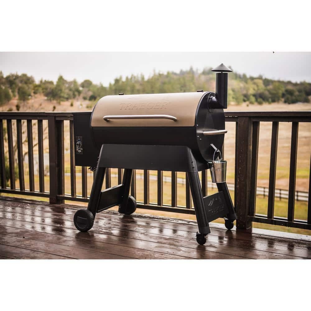 Pro Series 34 Pellet Grill and Smoker, Bronze